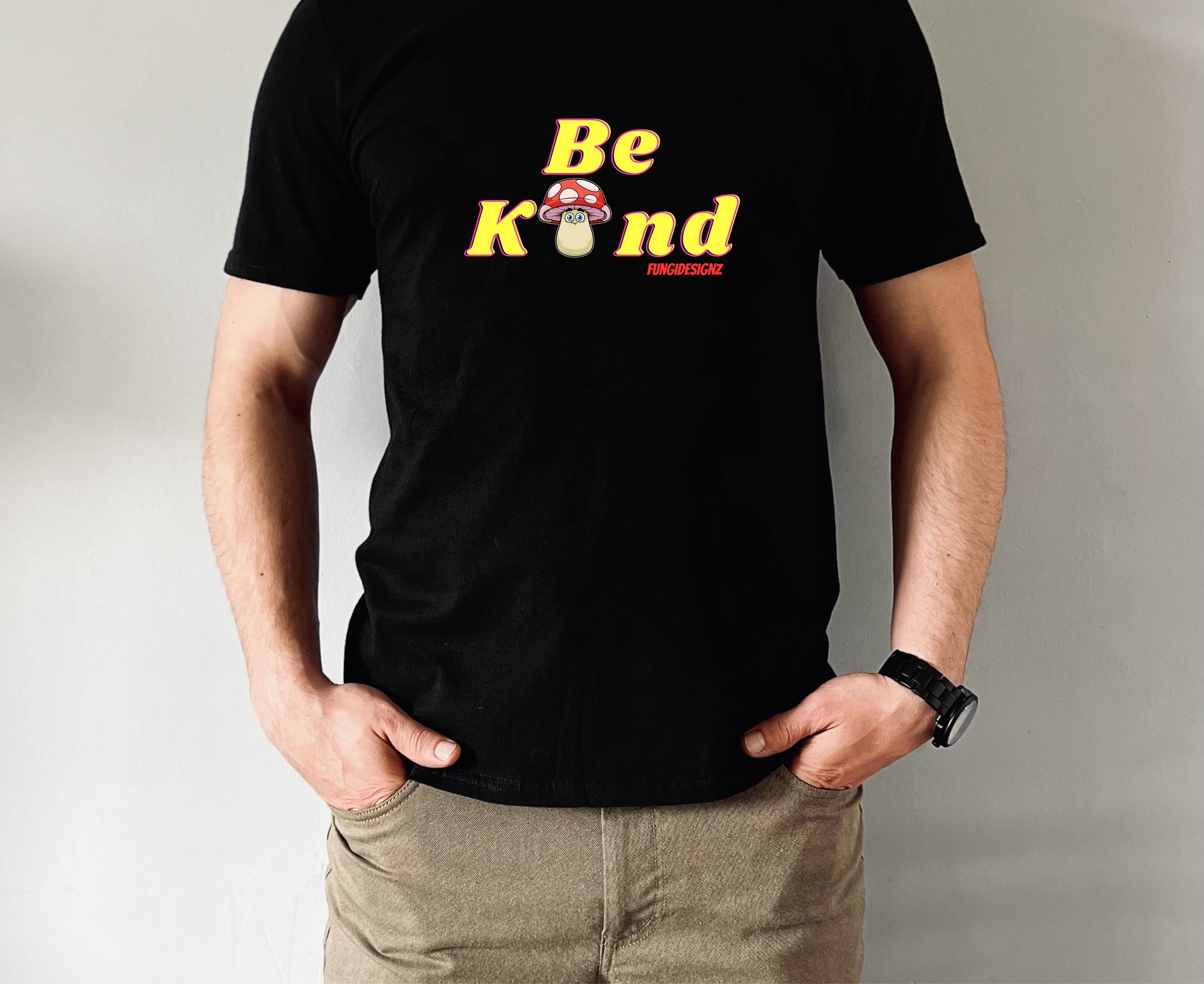 Be Kind - Mushroom T-Shirt