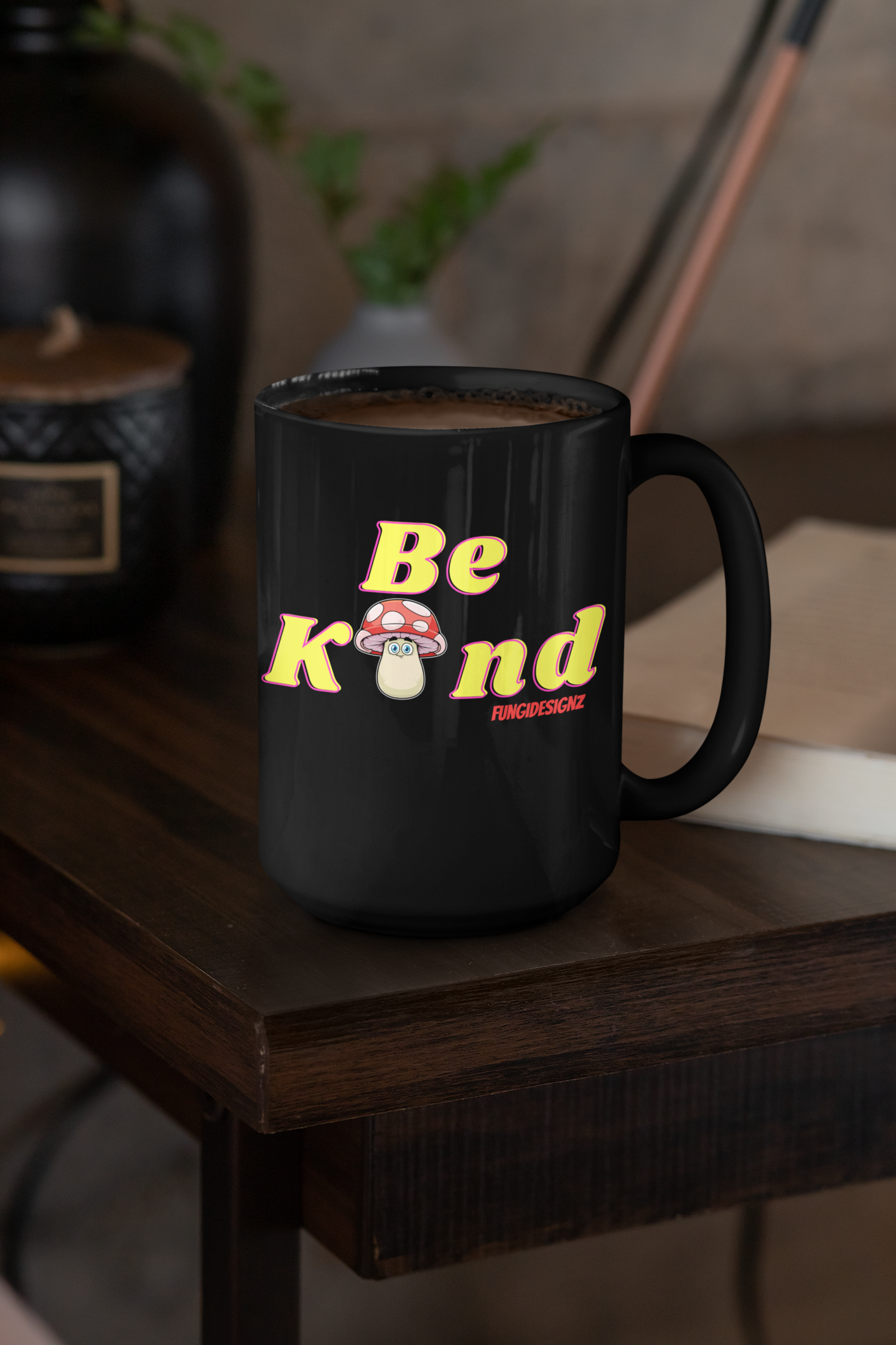 Be Kind - Mushroom Mug